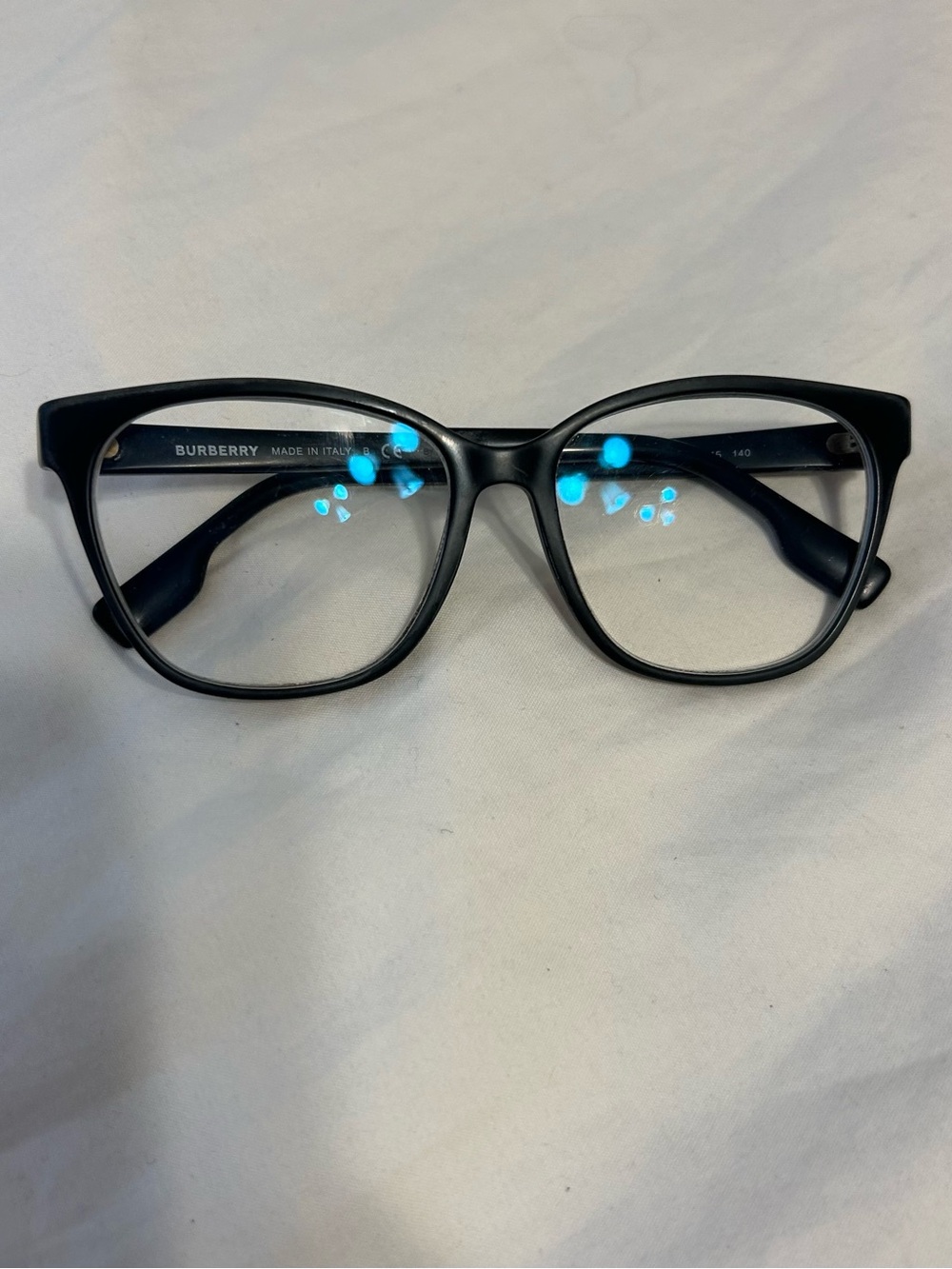 Burberry Eyeglasses BE2345 Black Frame Made In Italy